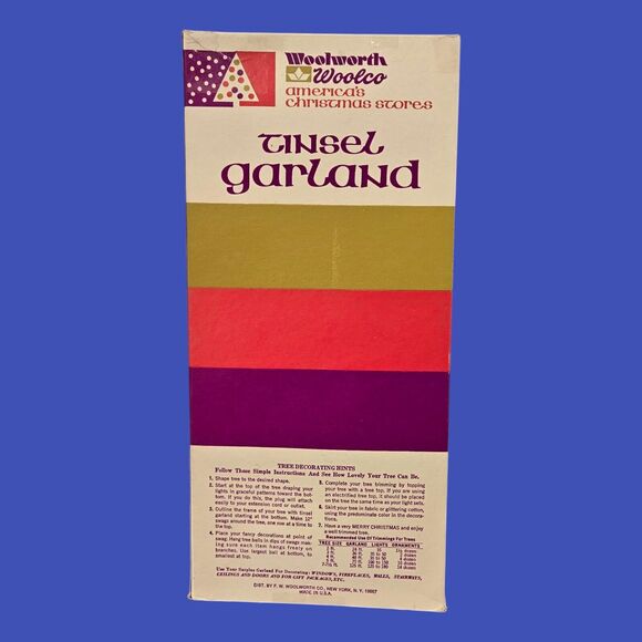 Vintage Lot Barcana Silver Tinsel Christmas Garland Flame/Tarnishproof (180 ft) - Picture 9 of 15